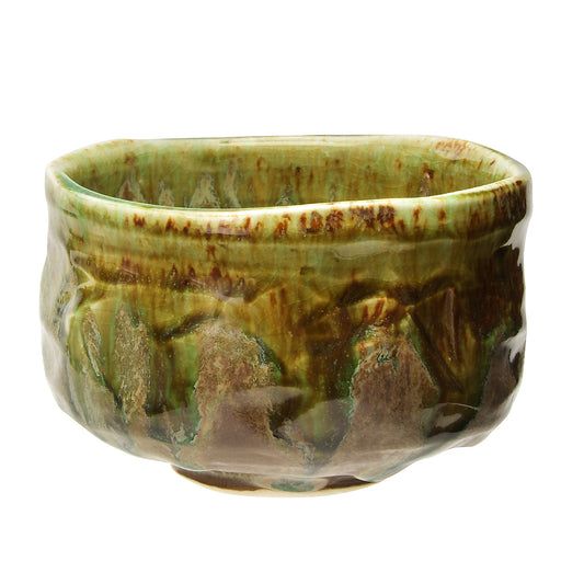 Shikian Matcha Bowl【Green Glaze】